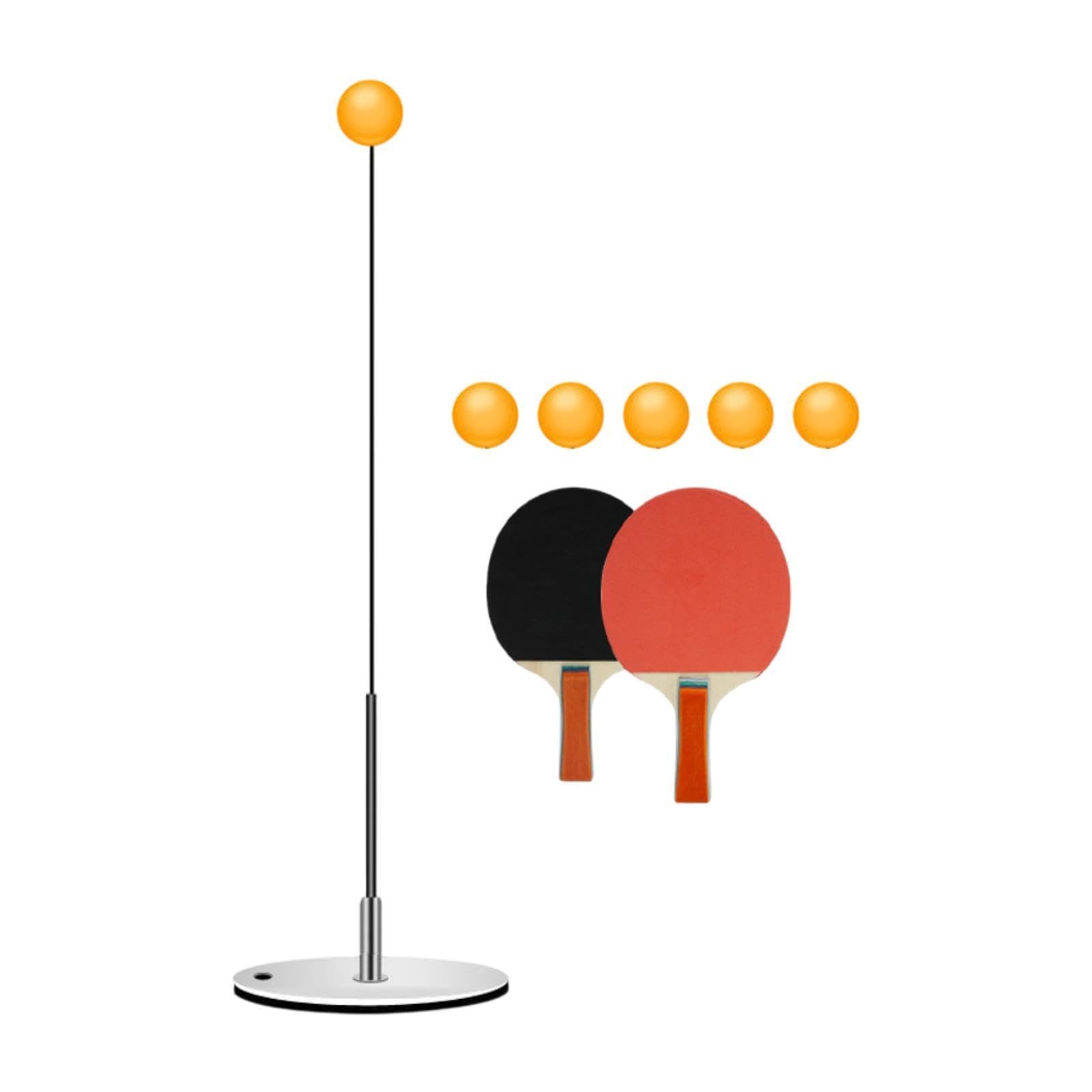 Harilla Table Tennis Trainer Set Equipment Professional Stable Sturdy Improve Skills Table Tennis Training Tool for All Skill Levels