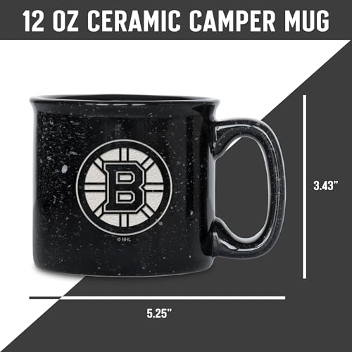 Rico-Industries-NHL-Hockey-Speckle-15oz-Laser-Engraved-Campfire-Coffee-Tea-HotCold-Mug-Great-Gift-Item