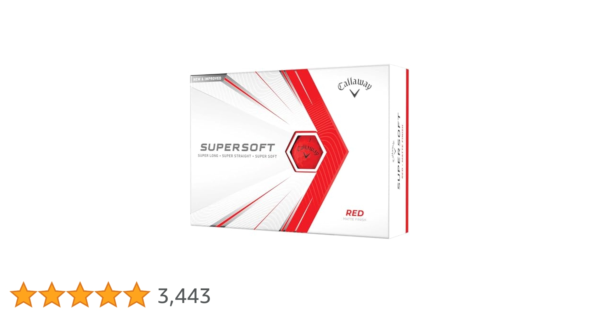 Amazon.co.jp: キャロウェイ 2021 SUPER SOFT Matte Color