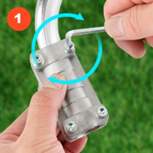 Agarre ergonómico para cortadora de malezas y devorador de hierba adaptable 4