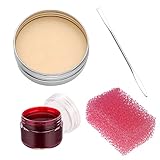 Wismee Sfx Makelup Kit Halloween Party Stage Special Effects Makeup Scar Wax Kit, Fake Wound...