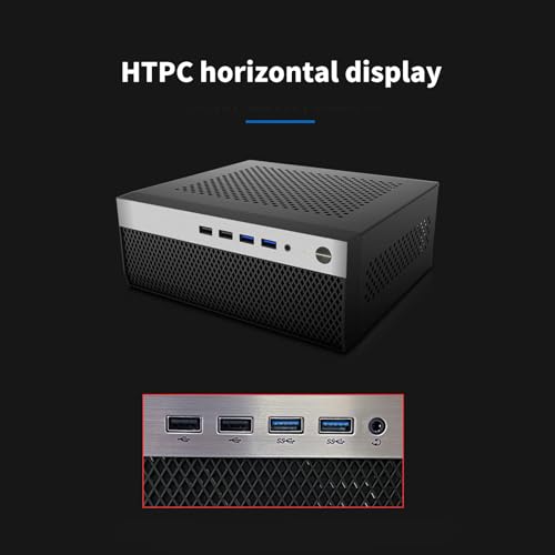 Carcasa de computadora ITX de metal A09S: chasis premium con construcción ligera 7