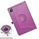 JRTAL Kompatibel mit Iconia Tab A10 Hülle,360°Drehbarer Cover Kunstleder Schutzhülle Tasche Etui mit für Acer Iconia Tab A10 (A10-21-A0T7) 10.1 Zoll Tablet - Violet