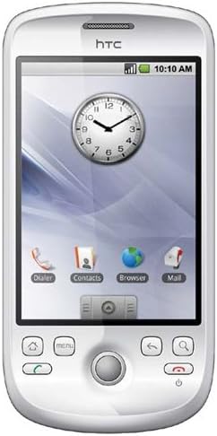 Amazon Com Htc Magic A6161 Unlocked Phone With Quad Band Gsm 3 2 Mp Camera Mp3 Video Player And Microsd Slot Us Warranty White Cell Phones Accessories