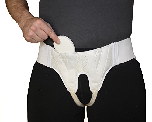 Faja de Soporte para Hernia Doble para Hombre Talla Pequeña miniatura 2