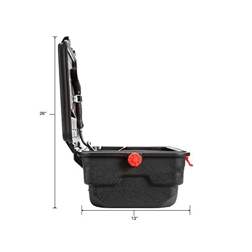 OEM TOOLS 24804 Portable Parts Washer | Wash Auto Parts or Other Small Parts | 4 Gallon Max Capacity with 4 Gallon/Minute Pump Output Keeps Clean Water & Solvent Flowing | Seals for Travel - Thumbnail 2