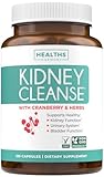 Chanca Piedra Kidney Cleanse Detox & Repair - Herbal Liver & Kidney Support Supplement with Cranberry Astragalus & More for Cleansing Protective Support - Vegan Non-GMO & Lab Verified (4 Month Supply)