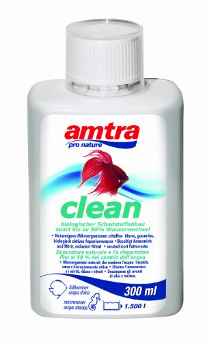 Amtra FB011 Clean Wasseraufbereiter für Aquarien, 300 ml