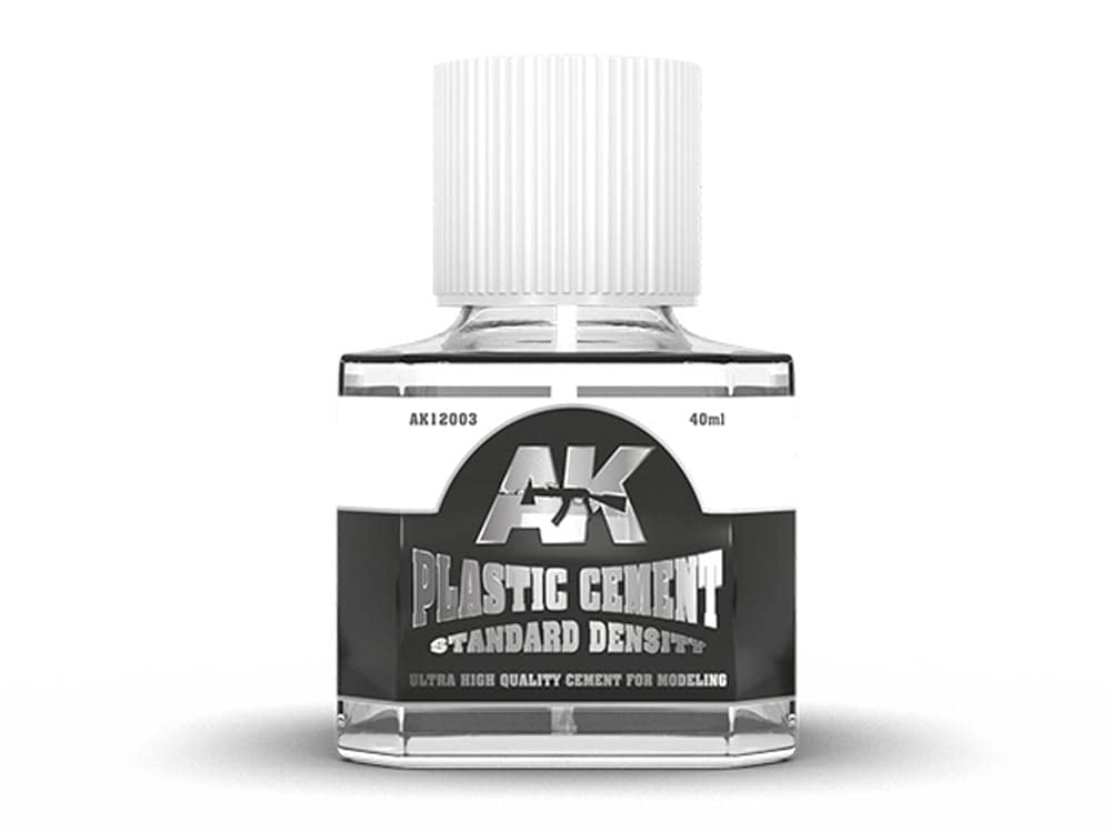 Ak Interactive Clear Ak Ak12003 Plastic Cement Standard Density (40Ml)