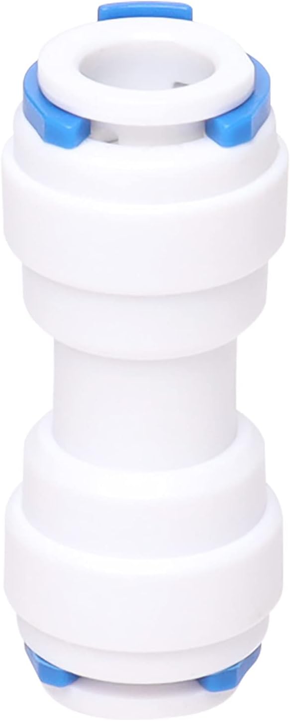5/16" to 5/16" Refrigerator Water Line Tube Connector Unit Compatible with GE Replace WR02X11330