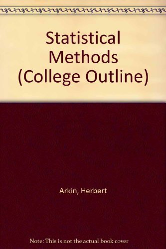 Statistical Methods 0064600270 Book Cover