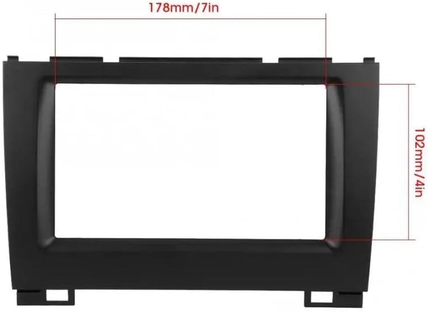 Body Kitting Car Radio Stereo Frame Fascia Fits For Hover H3 2010-2014
