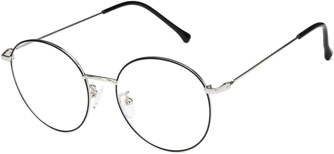 Lunettes Anti Lumière Bleue Unisexe - Pour écran PC, TV, Smartphone - Réduit La Fatigue Oculaire - Cadre Léger Or