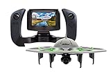 UDI U845 2.4Ghz UFO Voyager FPV Hexacopter RC Drone (4Ch 6-Axis) with Real-time Aerial Photography 720P HD Camera