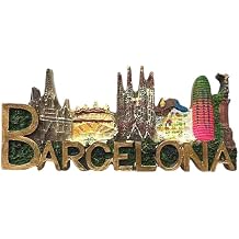 Barcelona Spain 3D Fridge Magnet Tourist Souvenir Gift Collection Home & Kitchen Decoration Magnetic Sticker Refrigerator Magnet