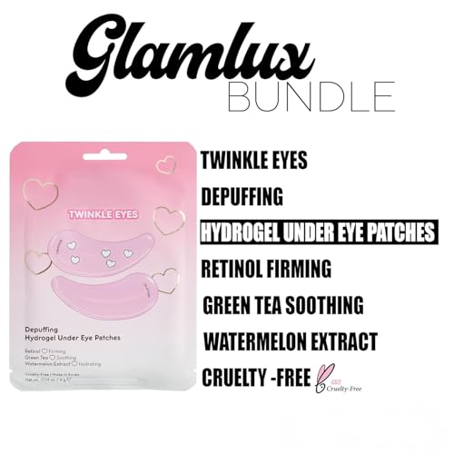 Beauty Bundle Mystery Makeup Sets Kitty Twinkle Eyes Patches, Amorus Matte Sweet Blush Stick, All Day Setting Spray & Beauty Treats Ombre Lip Treatment Gifts - Image 3