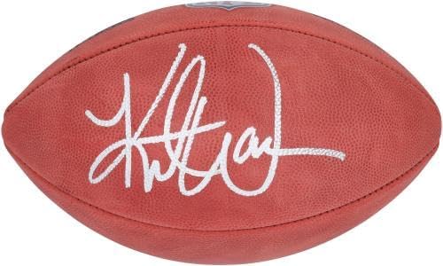 Kurt Warner St. Louis Rams Autographed Duke Full Color Football - Autographed Footballs - Image 2