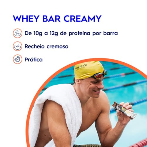 Probiótica Whey Bar Creamy - Probiotica Sabor:Chocolate
