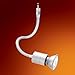 Nora Lighting NRS66-302S Low Voltage Ives Gooseneck QuickJack44; Silver
