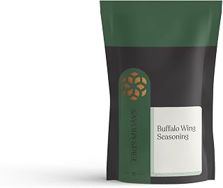 Savory Spice Buffalo Wing Seasoning (2.25 oz) - Tangy Dry Spice Rub for Wings, Chicken, Snacks, Dips, Fries, Popcorn & Homemade Buffalo Sauce