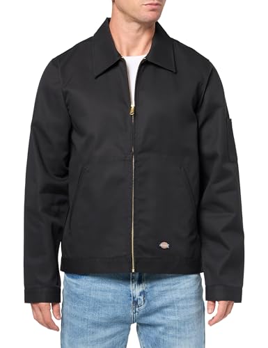 Dickies Unlined Eisenhower Jacket, BLACK, M RG