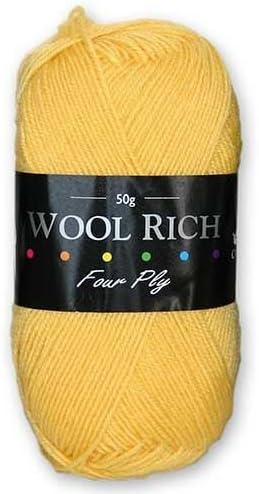 Cygnet Truly Woolrich 4ply Yellow