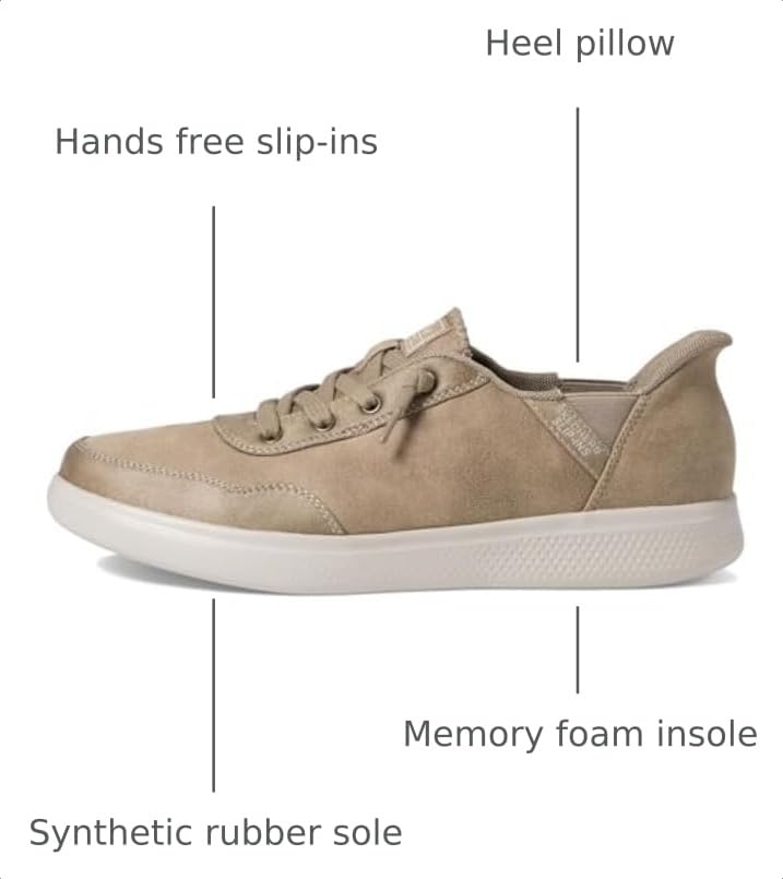 Image of Skechers Women's Hands Free Slip-Ins Skip Cute - B Cute Sweet Sneaker
