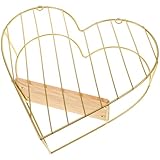 Décoration d'étagère moderne pour la maison : esthétique et pratique, elle peut être installée dans le salon, la cuisine, la chambre, la salle de bain, etc. décoration murale en forme de cœur