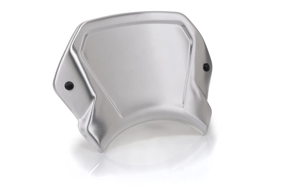 Puig Silver Aluminium Fly Screen Ducati Scrambler 1100 Dark Pro 2021-2024