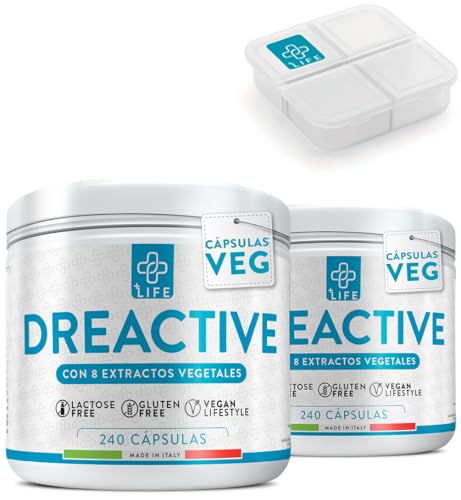 Detox Depurativo, Drenante Retencion De Liquidos 480 Cápsulas PiùLife, Diuretico Con Extractos...