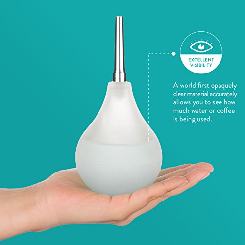 Aussie Health Co Clear Enema Bulb Kit 7oz Anal Douche for Men Women