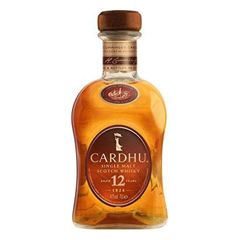 Cardhu 12 Years Old Single Malt Scotch Whisky 70cl with Gift Box Cover