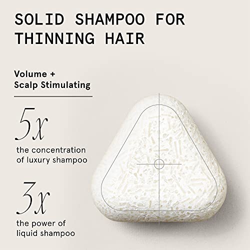 Superzero Thinning Hair Shampoo - Strengthening & Scalp Stimulating, No Synthetic Fragrances, 1 Bar = 2 8.4Oz Bottles #TOP3