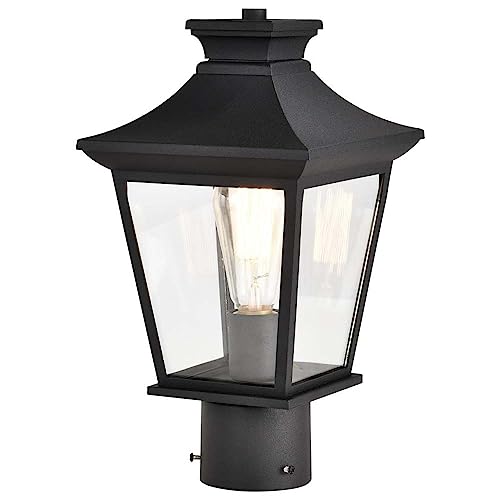 Nuvo 60/5745 Jasper 1-Light Outdoor Post Lantern, Matte Black #TOP10