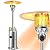 Giantex 48000 BTU Outdoor Propane Heater, Stainless Steel Patio Heater with Drink Shelf Table, Free Standing Propane Gas Heater w/Wheels, Flameout & Tip-over Protection, CSA Certificated, Silver