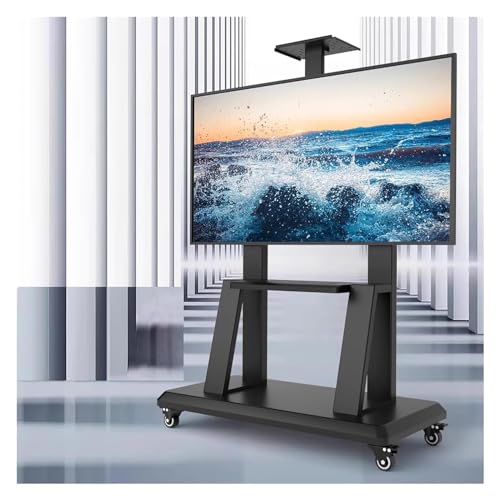 Soporte móvil para TV de 40 a 75 pulgadas con ruedas ajustable miniatura 1