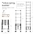 Telescoping Ladder 10.5 FT Stainless Steel Extension Ladder, Collapsible Telescopic Rv Ladders Extendable Telescope Folding Compact Adjustable Portable Ladders for Home Roof, 330lbs Max Capacity