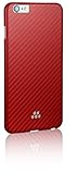 Evutec Karbon S Series Sleek Impact Protection Snap Case for The iPhone 6 Plus Brigandine - Red/Orange