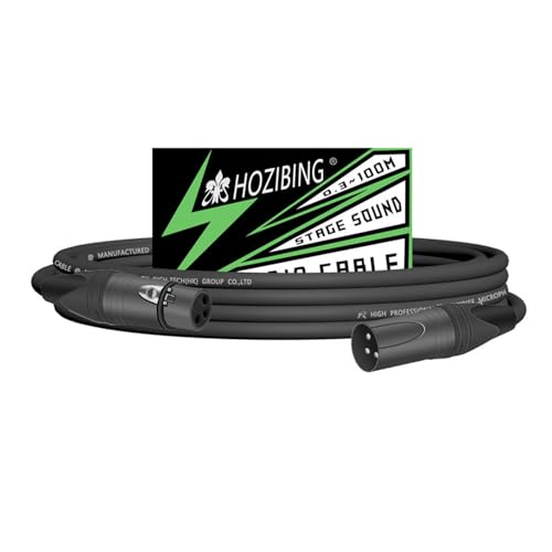 Câble microphone XLR vers XLR 27 AWG OFC mâle femelle équilibré