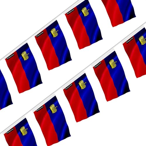 Guirlande drapeau Liechtenstein pour soirée à thème et grand événement culturel