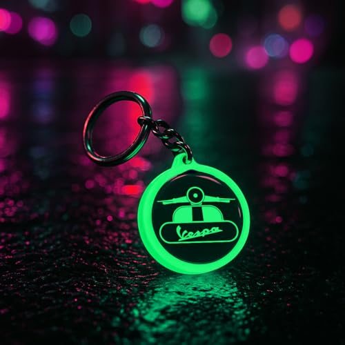 Image of Mi Glow Store | Glow in the Dark Keychain | Bike Logo