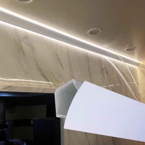 Rail LED Double Face Aluminium haut de gamme pour profilé architectural 7m
