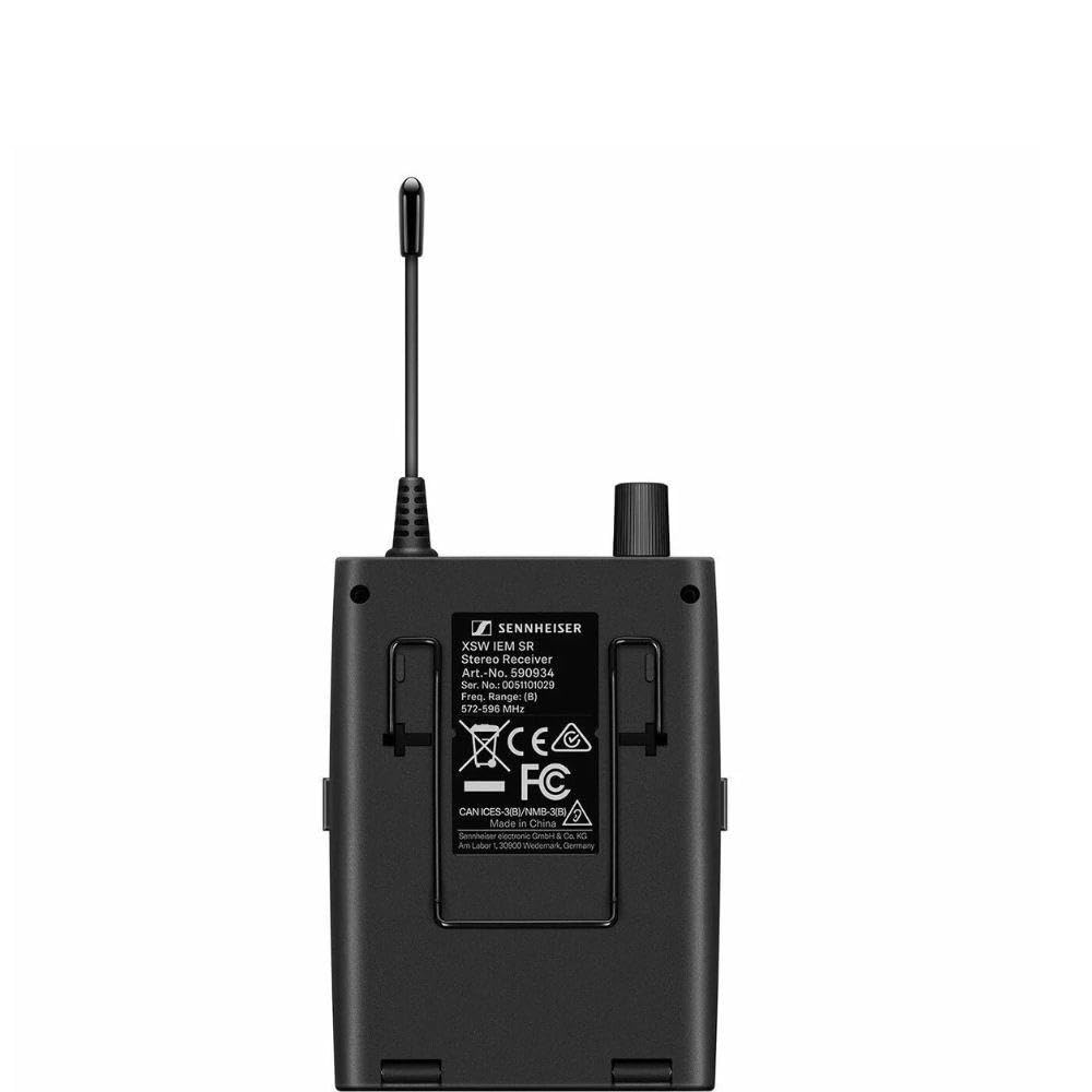 SENNHEISER XSW IEM SET (C) Komplettes kabelloses In-Ear-Monitor-Monitor-System | Vollständiger Monitor, UHF 734-776 MHz