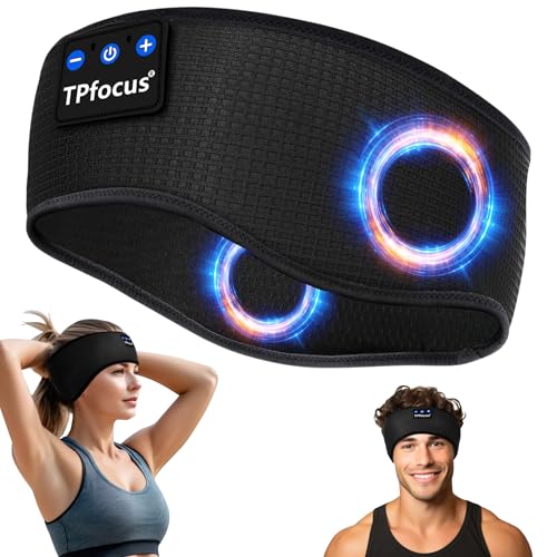 TPfocus Auriculares para Dormire Bluetooth 5.4 Regalo Hombre y Mu...
