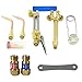RX WELD Portable Oxygen Acetylene Torch Kit, Oxy Acetylene Torch Set, Cylinders Not Included, V-Style Tote