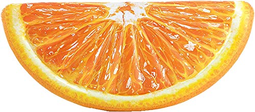 Toyland® Riesiger orangefarbener Pool-Schwimmer – 1,78 m x 85 cm, Sommer-Strand- und Pool-Lilo