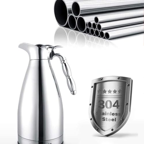 Hervidor eléctrico acero inoxidable 2L 1350W morado miniatura 3