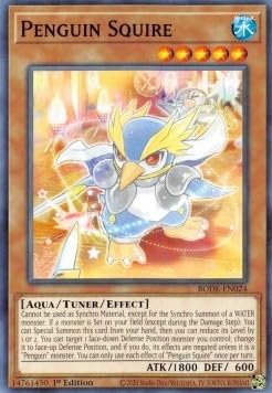 Penguin Squire BODE-EN024 Common Englisch Near Mint 1. Auflage - Burst of Destiny - mit ReCollectibles-Versandschutz - für Yu-Gi-Oh!