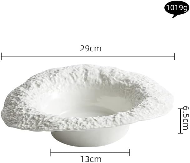 Dessert Plates Bowl Pasta Plate Ceramic Salad Plate Home Soup Plate Deep Plate Dessert Plate