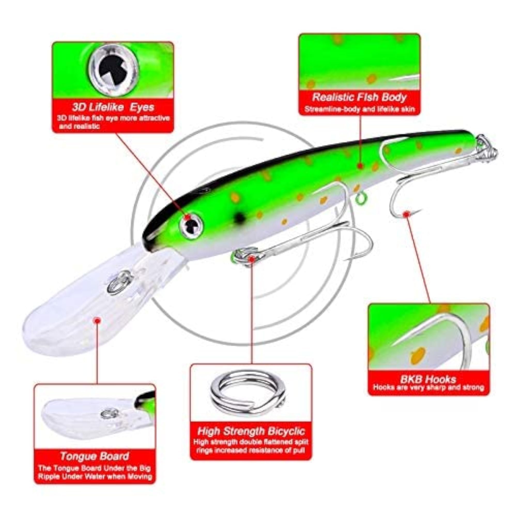 Fishing Tackle with Accessories, 41g, Color F